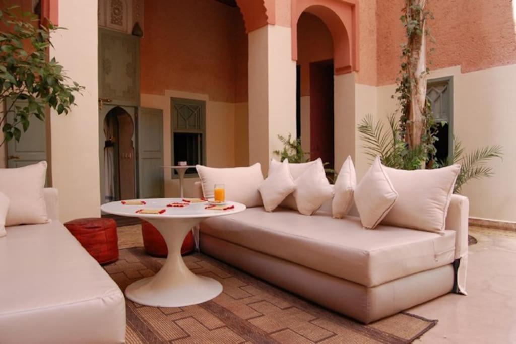 Exclusive And Stylish 4-Bedroom Riad With Plunge Pool Marrakesh Exterior foto