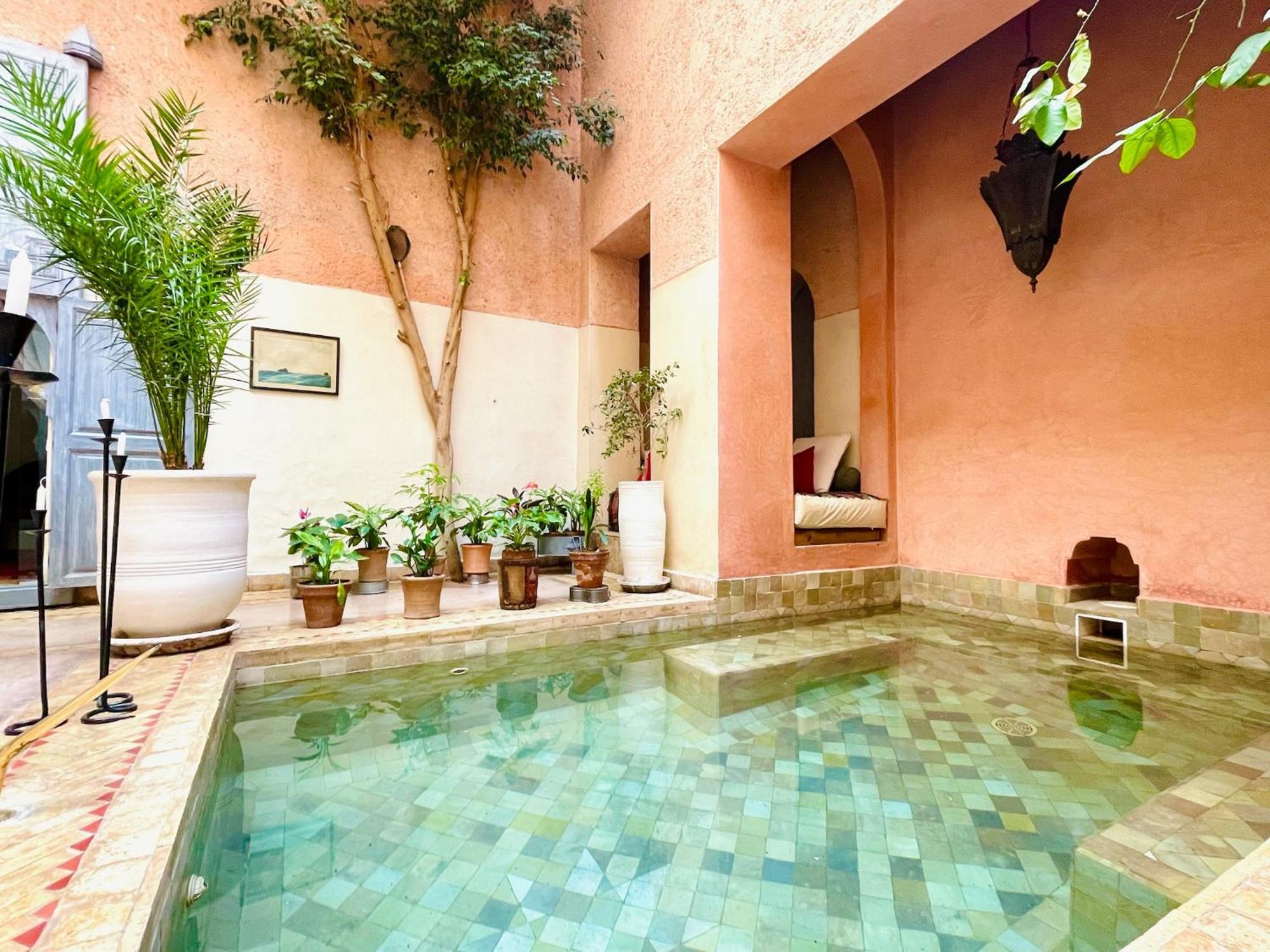 Exclusive And Stylish 4-Bedroom Riad With Plunge Pool Marrakesh Exterior foto