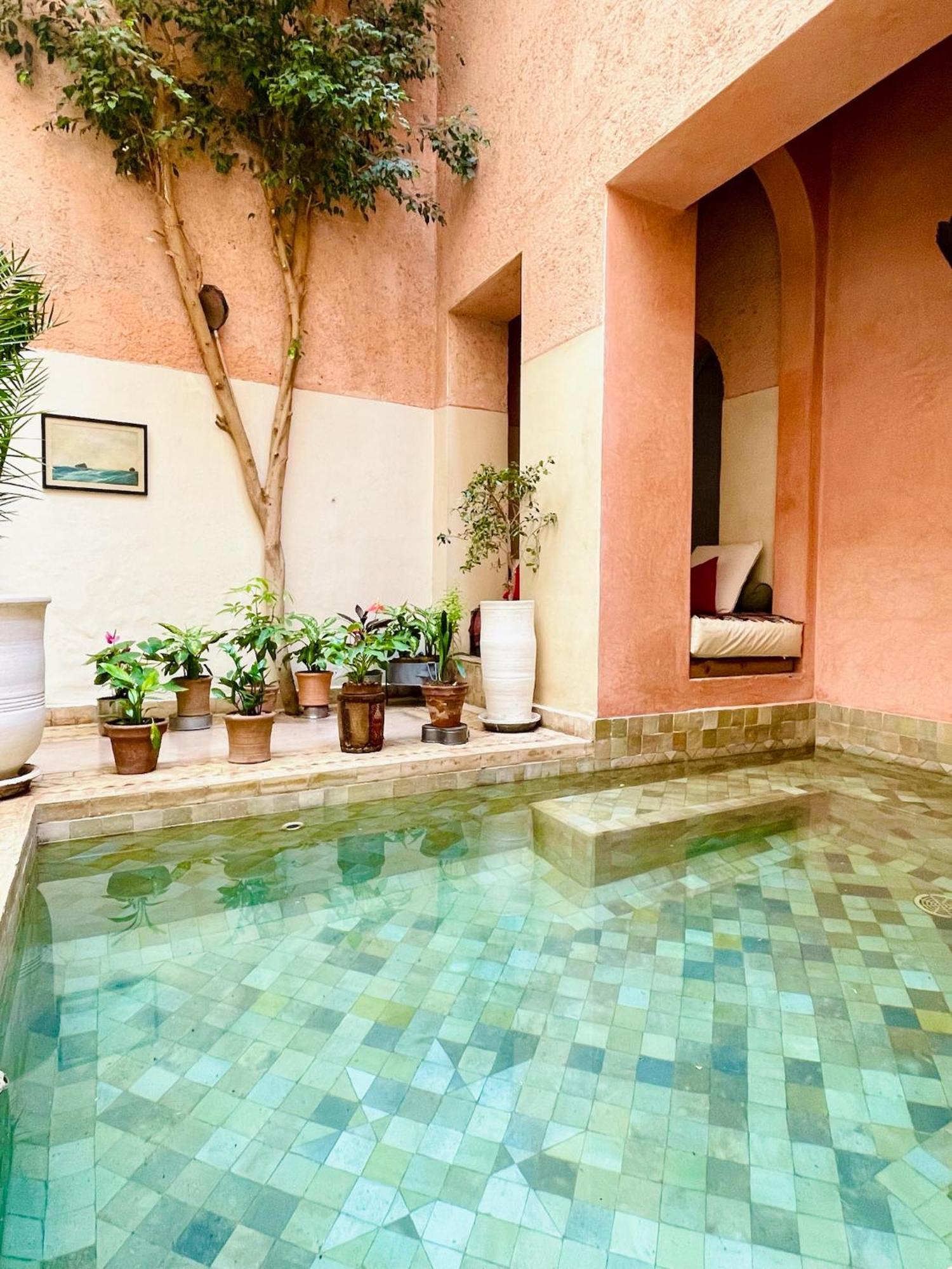 Exclusive And Stylish 4-Bedroom Riad With Plunge Pool Marrakesh Exterior foto